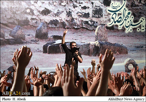 تصویری رپورٹ/ امام جعفر صادق(ع) کی شہادت پر قم میں عزاداری