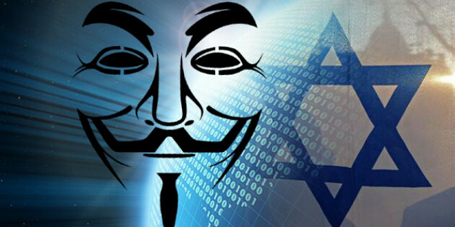 “Anonymous Hackeó Recientemente Decenas de Páginas Web del Régimen Israelí” 
