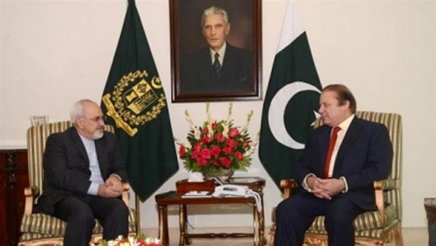 ایران کے وزیر خارجہ کی پاکستان کے وزیر اعظم سے ملاقات
