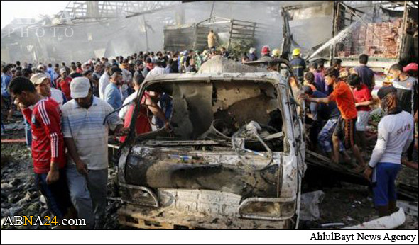 إیران تندد بالتفجیر الإرهابي بمدینة الصدر ببغداد