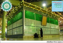 Die Gäste der sechsten Generalversammlung der Ahlulbayt (a.s) Weltversammlung in der Grabstätte von Imam Khomeini (a.s.)