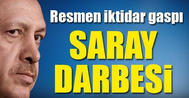 Saray darbe yaptı  