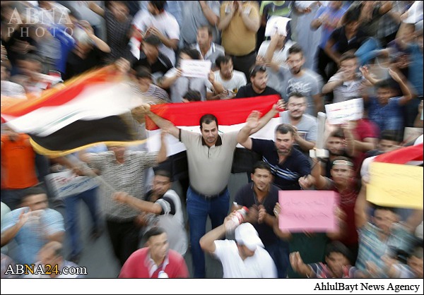 تقرير مصور/ تظاهرات واسعة في العراق دعما لاصلاحات يجريها العبادي