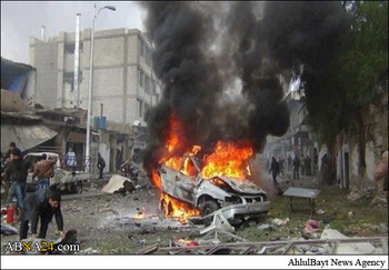 بغداد میں دہشت گردانہ بم دھماکے، چوبیس جاں بحق