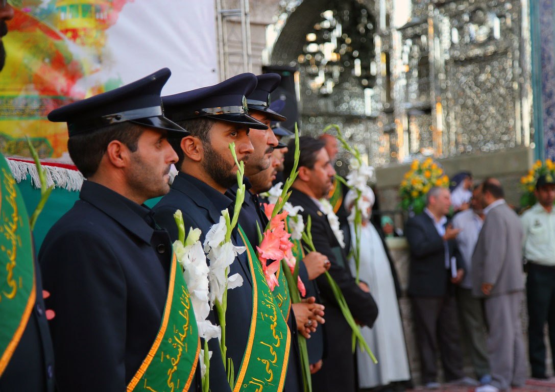 Photos: Imam Reza servants visit Lady Fatima Masuma's shrine in Qom