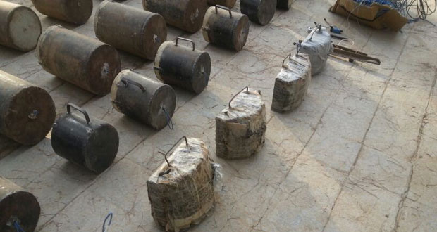 Iraqi Security forces seize explosives workshop supplying ISIS in Diyali
