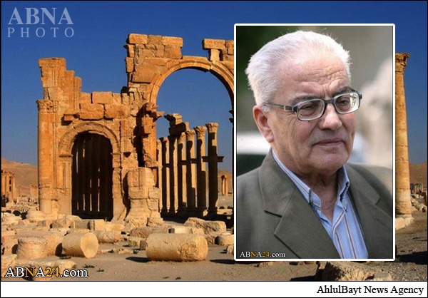داعش يعلق جثة عالم آثار في تدمر بعد ذبحه+صور