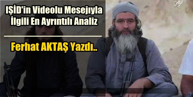 IŞİD AKP'ye Ayar (mı) Verdi?