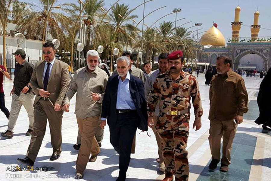 تقرير مصور/ قائد "فیلق القدس" اللواء قاسم سلیماني في كربلاء المقدسة