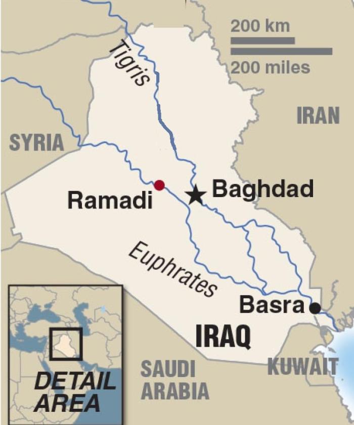10,000 troops ready to recapture Ramadi - says top Iraq official
