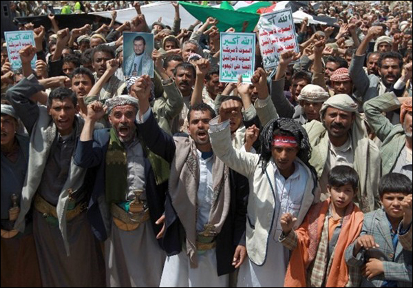 تحت شعار "جرائم العدوان في تعز وعمران جرائم حرب" اللجنة الثورية تدعو الشعب اليمني للاحتشاد