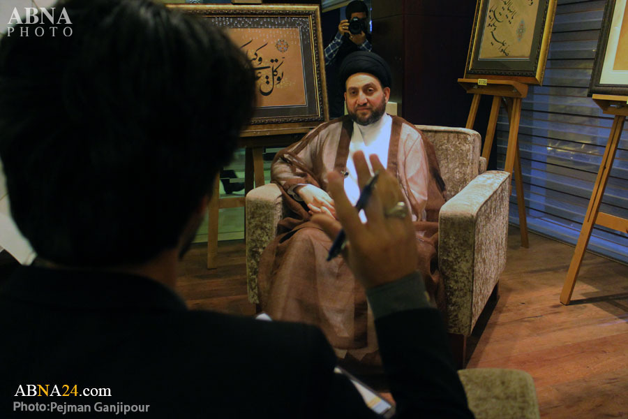 Photos: An Exclusive Interview of ABNA with Sayyed Ammar al-Hakim