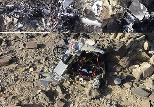 الجيش اليمني يسقط طائرة استطلاع اماراتية ويقتل 4 جنود سعوديين