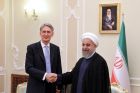 Präsident Rohani empfängt Englands Außenminister Hammond 