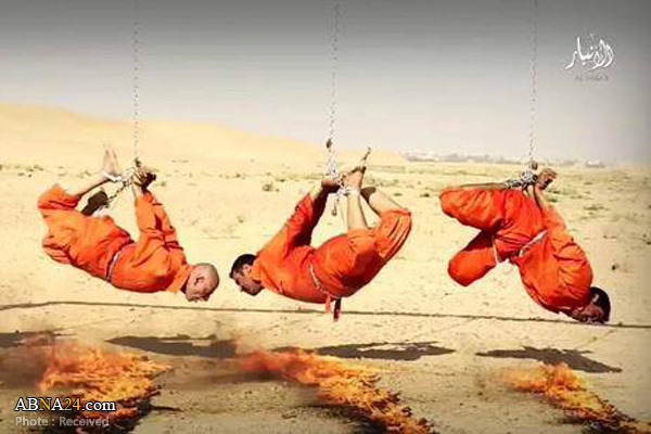  ISIL Militants Burn Four Iraqi Fighters Alive + Pics