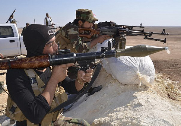 الحشد الشعبي يصد هجوما انتحاريا لداعش والقوات على مشارف الصينية