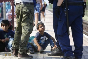 Fotostrecke: Syrische Flüchtlinge streben nach Europa