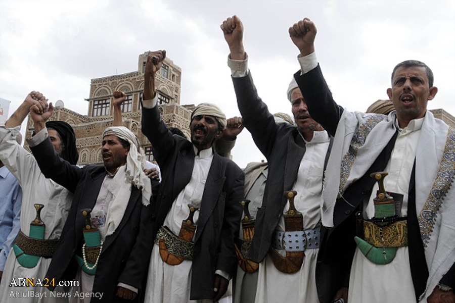 تقرير مصور/ اليمنيون يتظاهرون في صنعاء تنديدا للعدوان العسكري السعودي