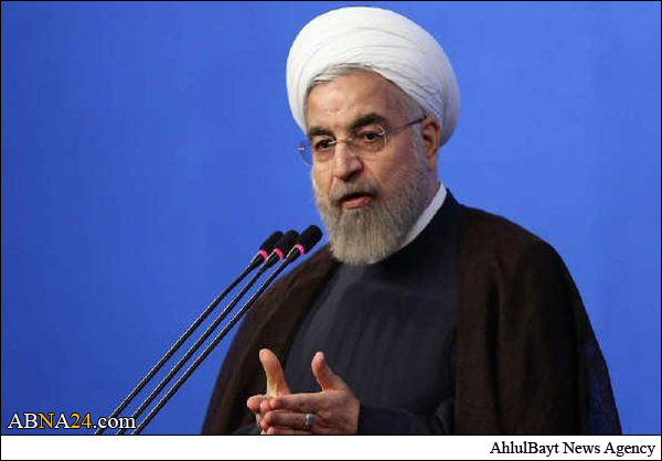 روحاني: الشعب الايراني حقق الانتصار على المستكبرين