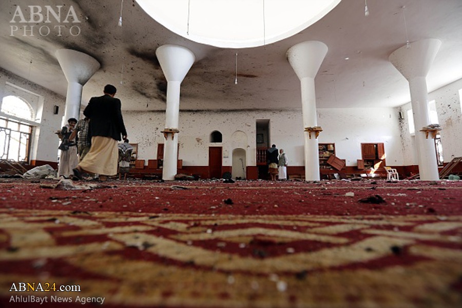 “Fotografías del Sangriento Ataque Terrorista del Daesh Contra una Mezquita Shiíta en la Capital Yemení”
