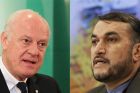 IranischerVizeaußenministertrifftsichMontagmit de Mistura