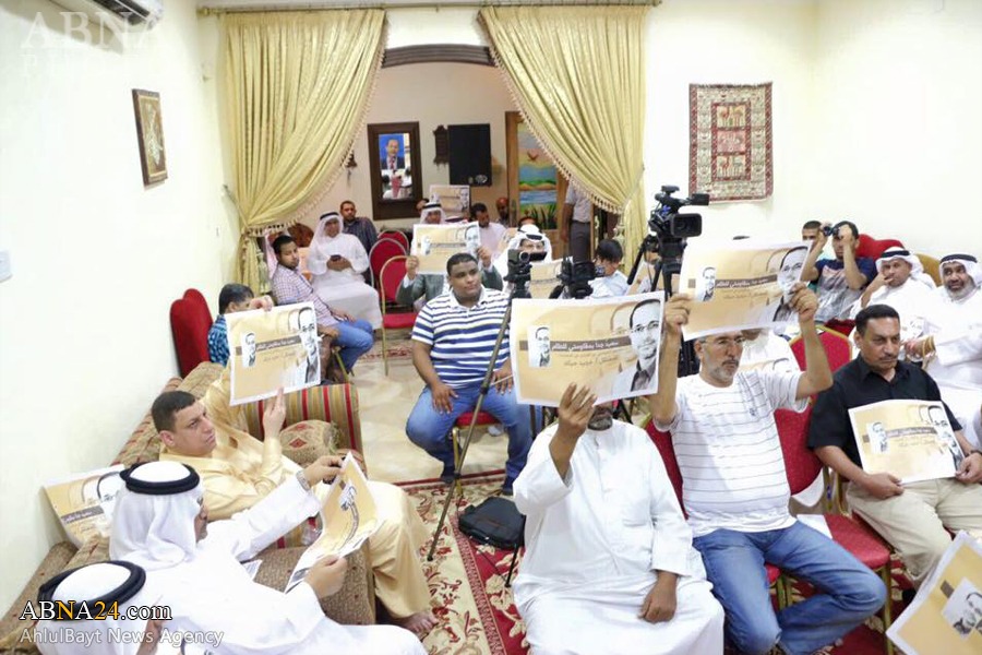 تقرير مصور/ الثوار البحرينيون يتضامون مع عضو الأمانة العامة للوفاق والمعتقل لدى النظام