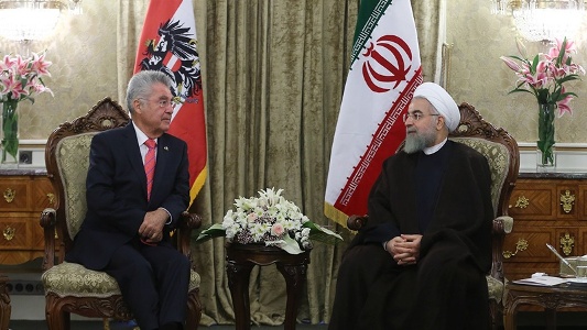 ایران اور آسٹریا کے درمیان تجارتی لین دین مساوی ہو گا
