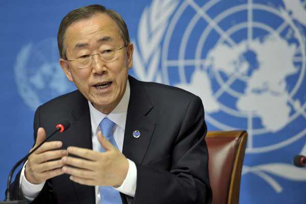 Ban Ki-moon urges European leaders to equitably share migrants responsibilities