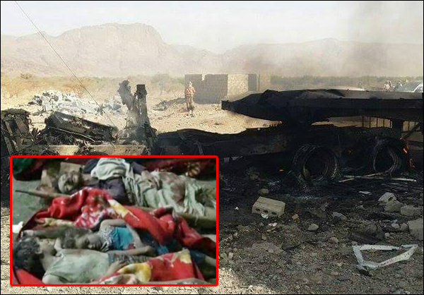 استشهاد وجرح العشرات من المدنيين في العدوان السعودي بمختلف المناطق في اليمن