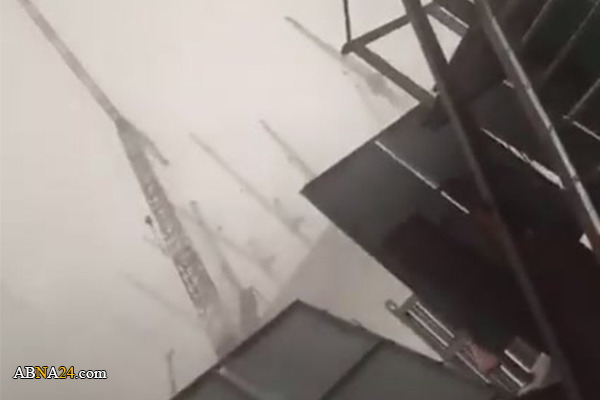 Video: The Moment the Crane Collapses at Mecca's Grand Mosque
