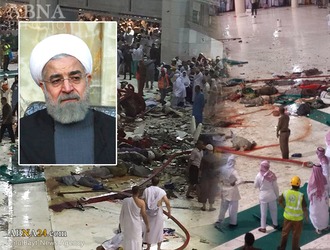 ایران کے صدر کا مکہ مکرمہ کے حادثے پر اظہار افسوس