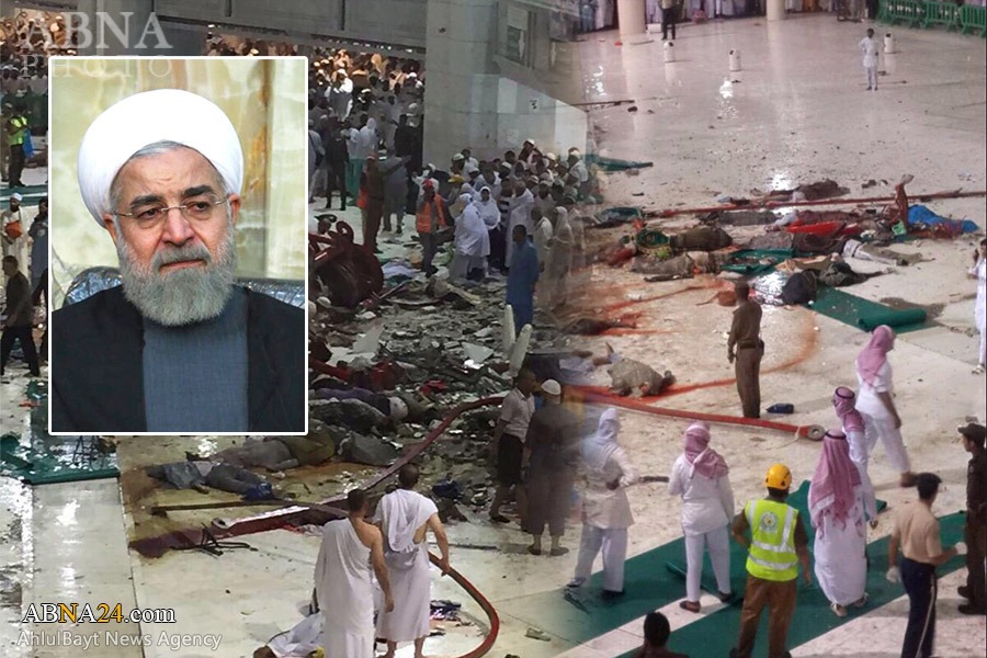 Iranian President: Islamic Ummah saddened by Mecca crane crash