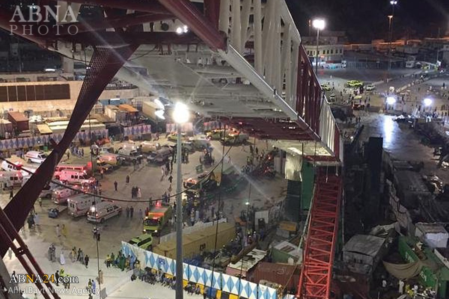 क्रेन गिरने के बाद मस्जिदुल के कुछ सीन। तस्वीरें  