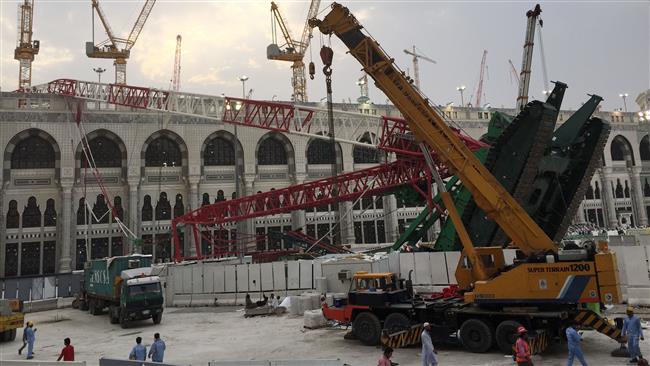 5 Iranian pilgrims killed in Mecca crane collapse