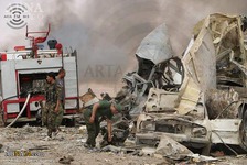Mehrere Tote bei Doppelanschlag in Syrien + Fotos
