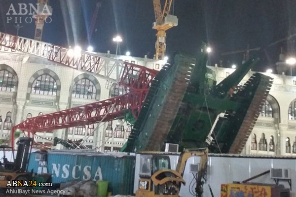 Mecca crane collapse:  accident or another 9/11?