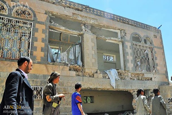 Bilder: Angriff der saudischen Kampfflugzeuge auf jemenitische Wohngebiete