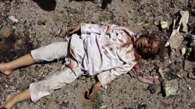 استشهاد 13 يمنيا معظمهم نساء وأطفال بمجزرة للعدوان السعودي