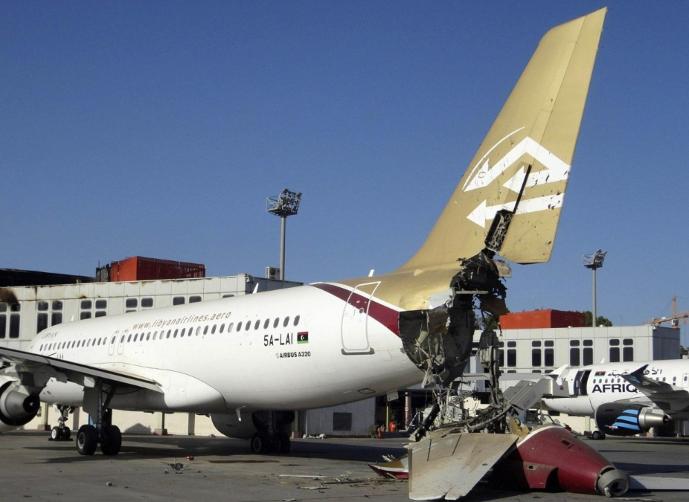 محاولة هجوم فاشلة لداعش في إقتحام سجن بمطار طرابلس