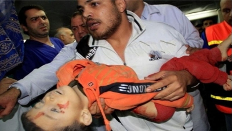 صیہونی فوجیوں کی فائرنگ سے فلسطینی بچہ زخمی