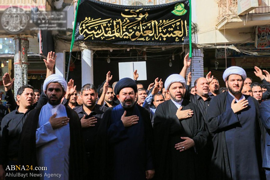 تقرير مصور/ موكبٍ عزائيٍّ بذكرى استشهاد الامام محمد الباقر (عليه السلام)