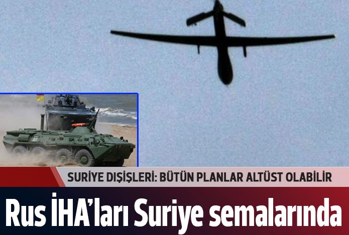 Rusya Suriye'de keşif uçuşlarına başladı