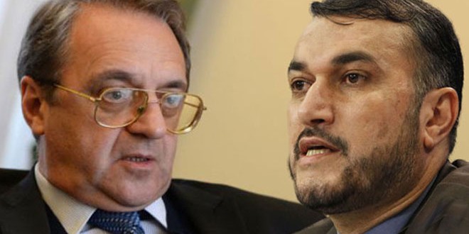Iran, Russia call for a broad Syrian dialogue without foreign pressures