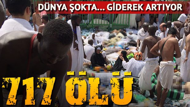 Hac'da Facia: 717 ölü, 805 yaralı