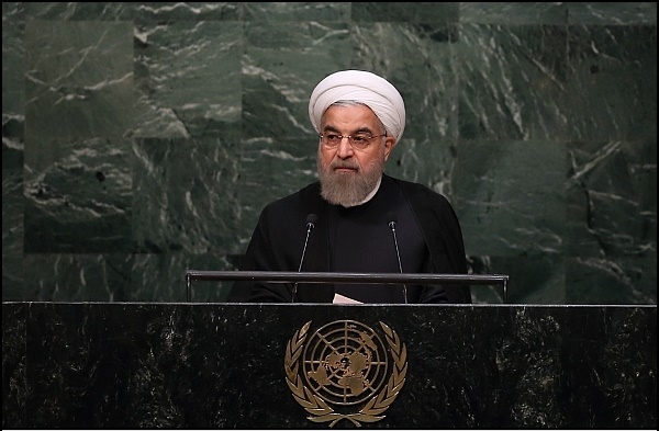 نیویارک؛ اقوام متحدہ میں حسن روحانی کا خطاب