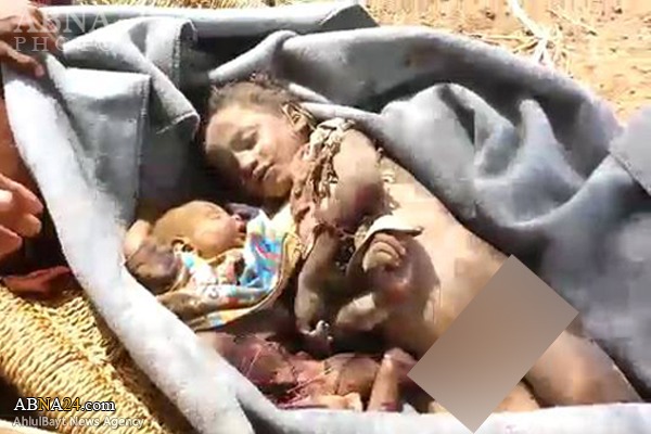 تقرير مصور/ المجزرة البشعة لطائرات العدوان السعودي على قرية زيلع باليمن