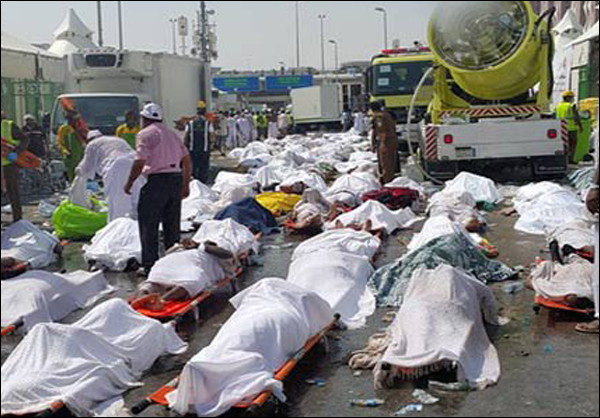 مؤسسة الحج والزيارة الايرانية تعلن عن عدد ضحايا كارثة منى "464" قتيلا 