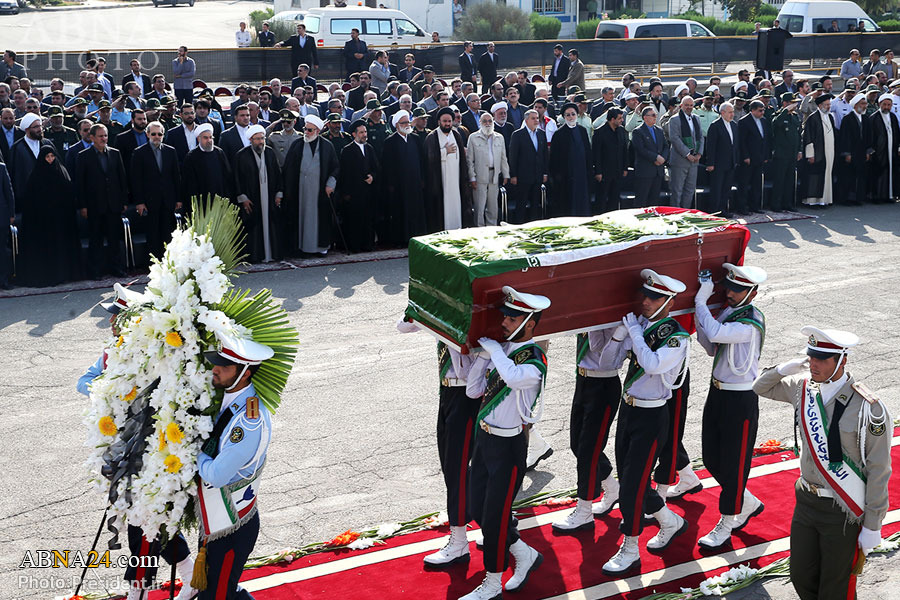 منی کے المناک واقعہ میں شہید ہونے والے ایرانی حجاج کرام کی لاشوں کا پہلا قافلہ تہران پہنچ گیا