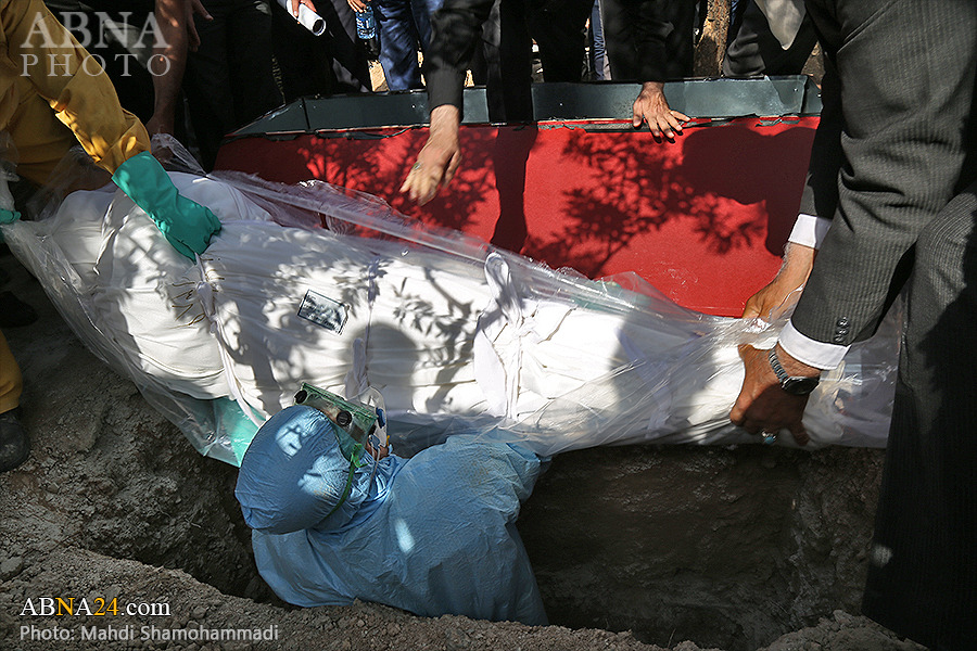 تصويري رپورٹ: تہران میں منی کے شہداء کی تشییع جنازہ