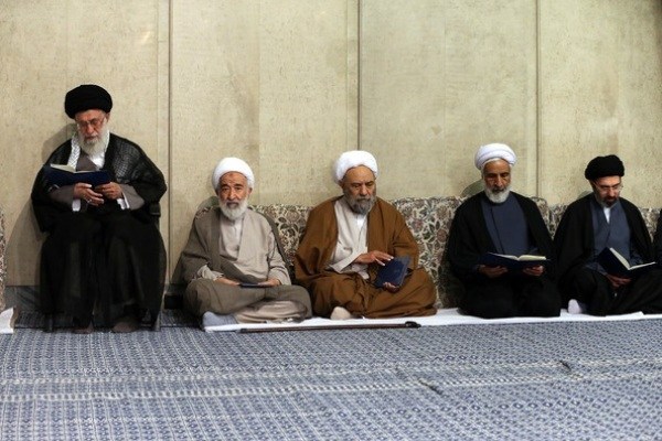 Imam Khamenei attends memorial ceremony for Mina tragedy victims